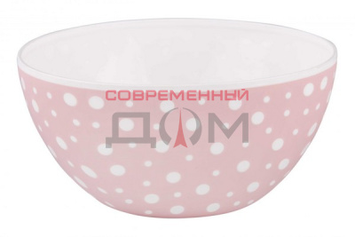 Чаша "Горошек" 3л (бело-розовый) М7020/Башкирия